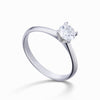 Anello Solitario18kt Diamante Lab Grown Ct. 0,15
