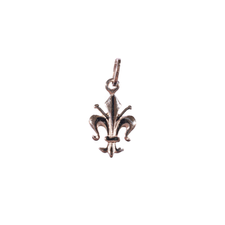 18kt White Gold Lily Charm Medium/Small