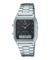 Orologio Casio Vintage Analogico-Digitale Unisex Quadrante Nero 29,8 mm - AQ-230A