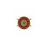 Anello Cocktail Zirconi Arancio Viola Crystal