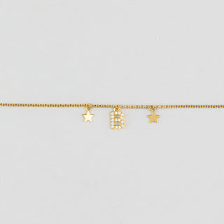 Bracciale Iniziale B Pavè