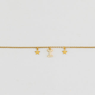Paved Initial Bracelet
