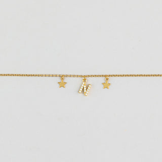 N Initial Pave Bracelet