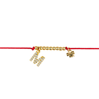 Bracciale Cordino California M Pavè