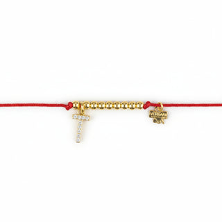 Bracciale Cordino California T Pavè