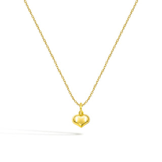 9kt Gold Heart Necklace