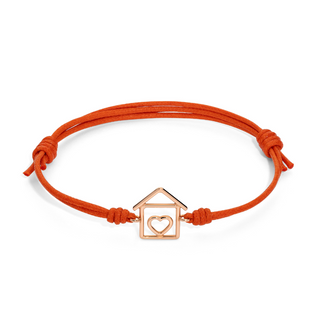 Bracciale Cordino Con Casa