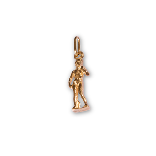 18kt Gold David Charm