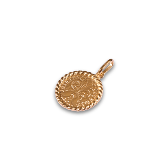 Charm Fiorino Torchon in Oro 18Kt Medio/Piccolo