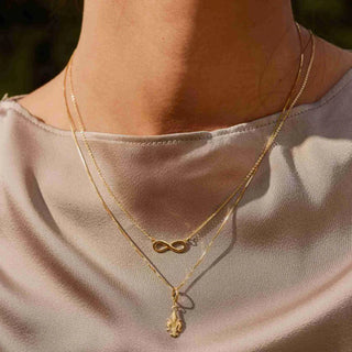 Collana oro forzatina diamantata