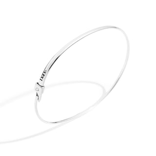Bangle Bracelet Essentials Silver Lock