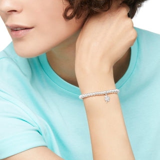 Bracciale Rondelle Argento Brise' 9 Kt