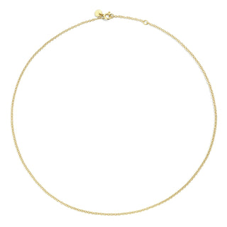 Essentials Necklace 18K Yellow Gold 50