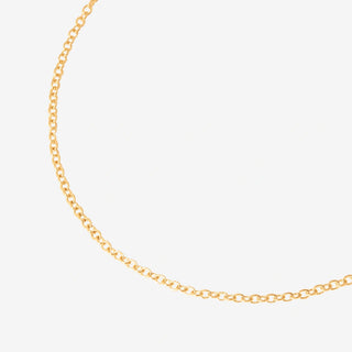 Collana Essentials Oro bianchi 18K