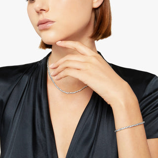 Collana Mini Granelli Argento