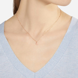 9K Rose Gold Mini Heart Necklace