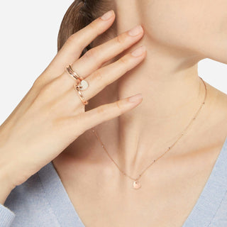 9K Rose Gold Mini Heart Necklace