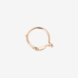 Essentials 9K Rose Gold Pendant Earring