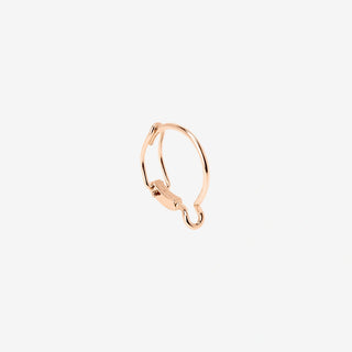Essentials 9K Rose Gold Pendant Earring