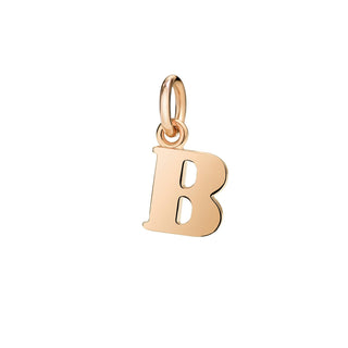 Charm B Oro Rosa 9K