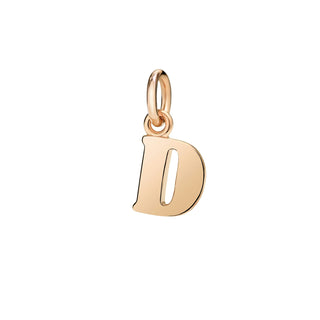 Charm D Oro Rosa 9K