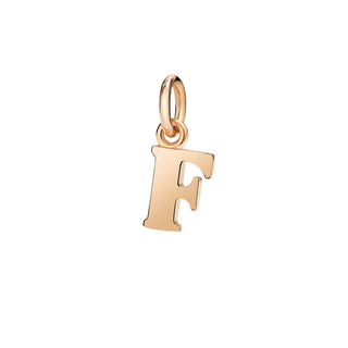 Charm F 9K Rose Gold