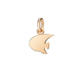 9K Rose Gold Angelfish Charm