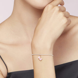 Charm Dodo Jr Oro Rosa 9K smalto rosa