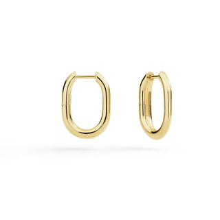 Orecchini Hoop Essentials Oro Giallo 9 Kt