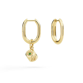 Orecchini Hoop Essentials Oro Giallo 9 Kt
