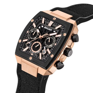 Orologio da uomo Chrono Ducati Dt005 Black Dial