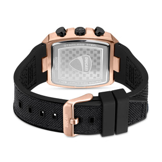 Orologio da uomo Chrono Ducati Dt005 Black Dial