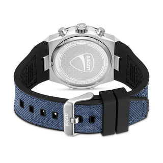 Orologio da uomo Chrono Ducati Dt007 Blue Dial Ss Case