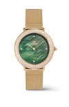 Orologio Daniel Wellington Crystalline Bezel Evergold Green Donna 32 mm - DW00100824