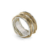 Anello Filodellavita Classic 13 Fili in Argento 925 e Oro Giallo 9kt