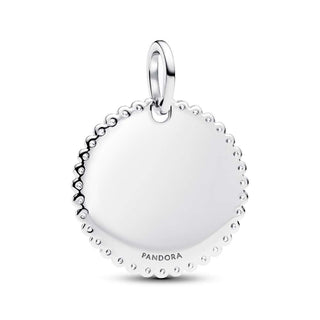 Charm Pendente Medaglia Luminosa da incidere