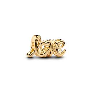 "Love" Charm scritto a mano