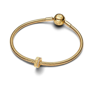 Clip Rigata con Pietre