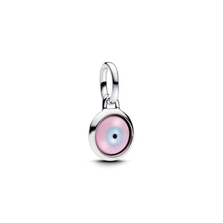 Charm Medallion Mini Evil Eye da incidere Pandora ME