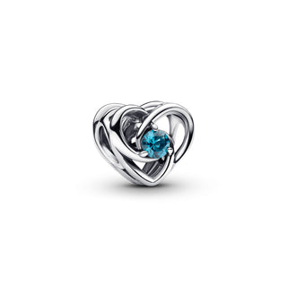 Charm Cuore Eterno Blu