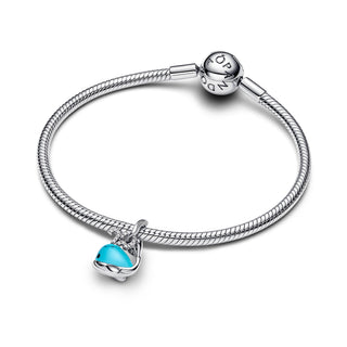 Turquoise Whale Pendant Charm