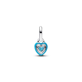 Charm Mini Pendant Turqoise Chakra Heart Pandora ME