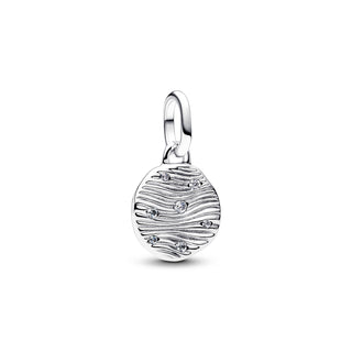 Charm Mini Medallion Onde da incidere Pandora ME