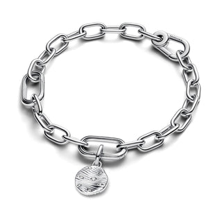 Charm Mini Medallion Waves to engrave Pandora ME