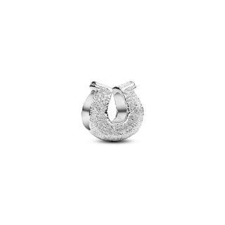 Mini Charm Ferro di cavallo effetto diamantato
