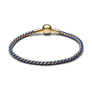 Blue Woven Braid Bracelet