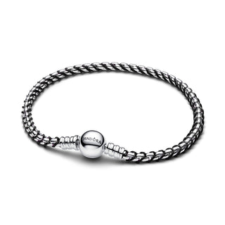 Bracciale Intreccio Tessuto Nero