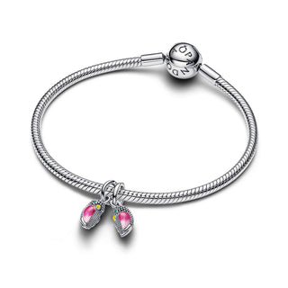 Charm Pendente Pendente Uccellini Innamorati Divisibile