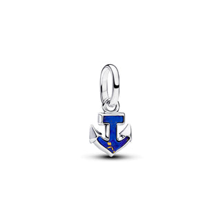 Charm Mini Pendente Ancora Blu Pandora ME