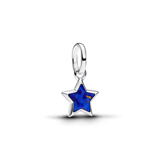 Charm Mini Pendente Stella Blu